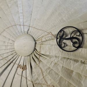 Wimberley arcrilyc inital necklace